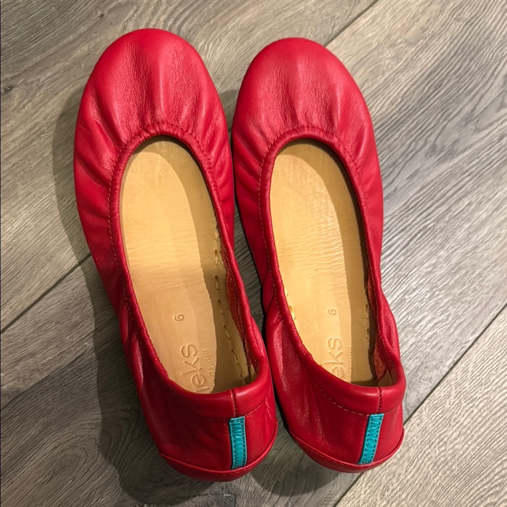 Tieks True Love Red (limited edition)